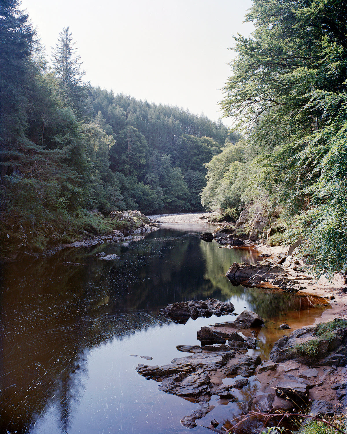 Fergus Heron: River Findhorn, Relugas, Highland, Scotland, August 2020